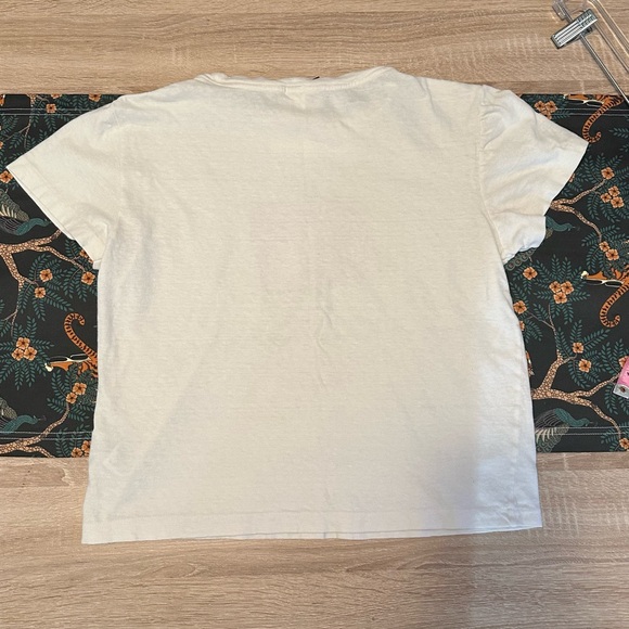 Re/Done Peanuts Snoopy Allergic to Mornings Tee, Size Small - Picture 8 of 8